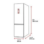 Frigorífico combi - Miele KFN 4375 DD EL, No frost, 185.5 cm, 330 l, DailyFresh, ComfortClean, Inox - Imagen 2