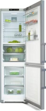 Frigorífico combi - Miele KFN 4797 CD, No Frost, 201.5 cm Altura, 360l, Libre Instalación, LED, Inox - Imagen 4