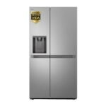 Frigorífico americano - LG GSLC41PYPE, No Frost, 179 cm, 638 l, LinearCooling™, SpacePlus™, Inox antihuellas