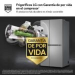 Frigorífico americano - LG GSLC41PYPE, No Frost, 179 cm, 638 l, LinearCooling™, SpacePlus™, Inox antihuellas - Imagen 5