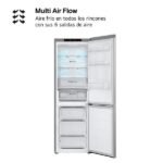 Frigorífico combi - LG GBV3100CPY, No Frost, 186 cm, 344 L, DoorCooling+™, FRESHBalancer™, Inox antihuellas - Imagen 10
