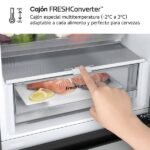 Frigorífico combi - LG GBV3100CPY, No Frost, 186 cm, 344 L, DoorCooling+™, FRESHBalancer™, Inox antihuellas - Imagen 11