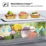 Frigorífico combi - LG GBV3100CPY, No Frost, 186 cm, 344 L, DoorCooling+™, FRESHBalancer™, Inox antihuellas - Imagen 12