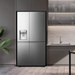 Frigorífico americano - Hisense RS818N4TIE1, No Frost, 179 cm, 636 l, WI-FI, Dispensador Agua & Hielo, Inox - Imagen 6