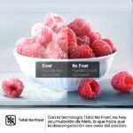 Frigorífico americano - Hisense RS818N4TIE1, No Frost, 179 cm, 636 l, WI-FI, Dispensador Agua & Hielo, Inox - Imagen 7