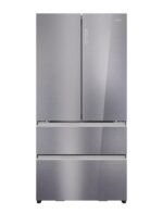 Frigorífico americano - Haier FD 90 Series 7 HFR79F19EFGK, No Frost lateral, 190 cm, 703 l, Motor Inverter, Antibacterias Pro, Cristal Zafiro