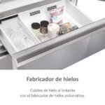 Frigorífico americano - Haier FD 90 Series 7 HFR79F19EFGK, No Frost lateral, 190 cm, 703 l, Motor Inverter, Antibacterias Pro, Cristal Zafiro - Imagen 10