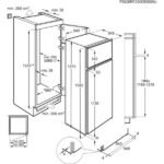 Frigorífico combi integrable - AEG OSD5S161ES, Low Frost, 157.5 cm, 249 l, Frostmatic, Led interior, Sin panelar - Imagen 2
