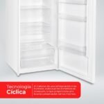 Frigorífico dos puertas - NILSON NF145500E, Altura 143 cm, Capacidad 206 l, Blanco - Imagen 5