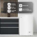 Congelador vertical - SVAN SCH1001EDC, 98 l, 84,5 cm, Blanco - Imagen 5