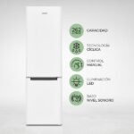 Frigorífico combi - SVAN SC185502E, Altura 1800 mm, Capacidad 262 l, Blanco - Imagen 3