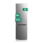 Frigorífico combinado - SVAN SC185603ENFX, Altura 1850 mm, Capacidad 293 l, Inox