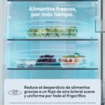 Frigorífico combi - Candy CCG5T718EW1, No Frost, 185.5 cm, Ancho especial 70 cm, 442 l, Tecnología Circle Fresh, Blanco - Imagen 9