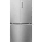 Frigorífico americano - Haier Cube 83 Series 7 HCR7818DNMM, No Frost, Altura 181.5 cm, 467 l, Humidity Zone, Daylight, Inox Platino
