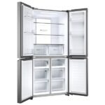 Frigorífico americano - Haier Cube 83 Series 7 HCR7818DNMM, No Frost, Altura 181.5 cm, 467 l, Humidity Zone, Daylight, Inox Platino - Imagen 5