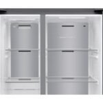 Frigorífico americano - Samsung Bespoke AI RS70F64KETEF, All Around Cooling, No Frost, 178.4 cm, 640 l, Dispensador agua y hielo, Inox - Imagen 4