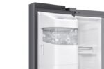 Frigorífico americano - Samsung Family Hub Bespoke AI RS90F66BETEF, Twin Cooling, 178.4 cm, 614 l, Dispensador agua y hielo, Balda botellero, Inox - Imagen 6