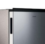 Nevera pequeña - Candy CNOQ2S58EX City Fresco 300, Static Low frost, 85 cm, 129 l, Con congelador, Puerta reversible, Inox - Imagen 5