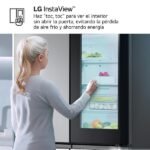 Frigorífico americano - LG GMV960MBDE, No Frost, 178.7 cm, 666 l, Instaview™, Linear Cooling™, Plata - Imagen 4