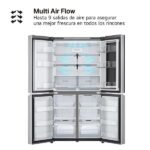 Frigorífico americano - LG GMV960MBDE, No Frost, 178.7 cm, 666 l, Instaview™, Linear Cooling™, Plata - Imagen 7