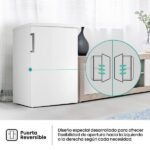 Nevera pequeña - Hisense RL170D4BWE, 133 L, 84.5 cm, Cíclico, Puerta reversible, 40 dB, Blanco - Imagen 7
