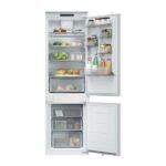 Frigorífico combi integrable - Candy CNBQL3518EV, Low Frost, 177.2 cm, 268 l, Sin Panelar
