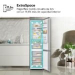 Frigorífico combi - LG GBBS726CPY, No Frost, 203 cm, 375 l, DoorCooling+™, Digital FRESHConverter+™, Inox antihuellas - Imagen 10