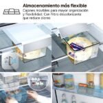 Frigorífico combi - LG GBBS726CPY, No Frost, 203 cm, 375 l, DoorCooling+™, Digital FRESHConverter+™, Inox antihuellas - Imagen 12