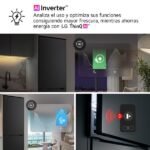 Frigorífico combi - LG GBBS726CPY, No Frost, 203 cm, 375 l, DoorCooling+™, Digital FRESHConverter+™, Inox antihuellas - Imagen 5