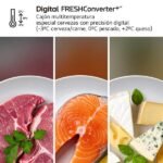 Frigorífico combi - LG GBBS726CPY, No Frost, 203 cm, 375 l, DoorCooling+™, Digital FRESHConverter+™, Inox antihuellas - Imagen 7