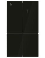 Frigorífico americano - ALPHA Pegasus Elite Pro-83, Smart Inverter Motor, Multi Airflow, No Frost, Altura 182 cm, Negro - Imagen 3