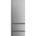 Frigorífico combi - Haier 3D 60 Series 3 HTR3620DNMG, No Frost, 205 cm, 414 l, Fresh 0°C Zone, Direct Access, Inox