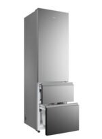 Frigorífico combi - Haier 3D 60 Series 3 HTR3620DNMG, No Frost, 205 cm, 414 l, Fresh 0°C Zone, Direct Access, Inox - Imagen 4