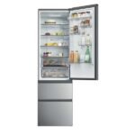 Frigorífico combi - Haier 3D 60 Series 3 HTR3620DNMG, No Frost, 205 cm, 414 l, Fresh 0°C Zone, Direct Access, Inox - Imagen 7