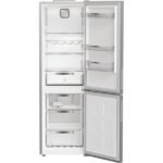 Frigorífico combi - HOTPOINT 869991711490, No Frost, Dinámico (con ventilador), Altura 186,50 cm, Capacidad 316 l, Plata - Imagen 3