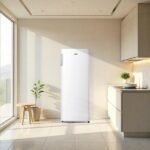 Congelador vertical - NILSON NCV145500E, 165 l, 143,4 cm, Blanco - Imagen 3