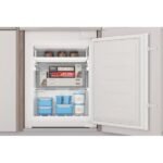 Frigorífico combi - INDESIT INC18 T311, No Frost, No Frost, Altura 1770 mm, Capacidad 250 l, Blanco - Imagen 9