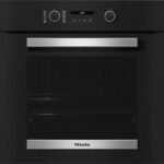 Horno - MIELE H 2465 B Active, Independiente, Parcialmente catalítico, 76 l, 59,5 cm, Negro obsidiana