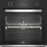 Horno - BEKO BBIMA13302BMPE, Pirolítico, 72 l, 594 mm, Negro