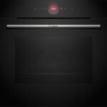 Horno - BOSCH empotrable HBG7741B1 3600W 71L, Integrable, Pirolítico, 71 l, 59,4 cm, Negro