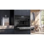 Horno microondas - SIEMENS CM776GKB1, Integrable, Pirolítico, 45 l, 59,4 cm, Negro - Imagen 5