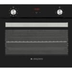 Horno multifunción - ASPES AHM9500DCN, Integrado + Libre instalación, 50 l, 59,5 cm, Negro