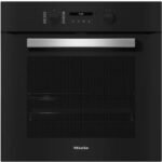 Horno multifunción - MIELE H 2467 BP, Integrable, Pirolítico, 76 l, 59,5 cm, Obsidian Black