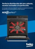 Horno - Beko BBIE123001XD, Multifunción, Tecnología Aeroperfect, Hidrólisis, 72l, 59.4 cm, 6 Funciones de Cocción, Pantalla LED, Inox - Imagen 12