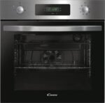 Horno - Candy Idea FIDC X625 L, Multifunción, Aquálisis, 60cm, 70 L, 8 funciones, Display con timer touch, Guía telescópica, Inox