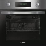 Horno - Candy Idea FIDC X625 L, Multifunción, Aquálisis, 60cm, 70 L, 8 funciones, Display con timer touch, Guía telescópica, Inox