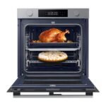 Horno - Samsung NV7B4530ZAS/U1 Dual Cook Flex, Multifunción, Pirolítico, 76l, 59.5 cm, WiFi, Puerta Flexible, Inox - Imagen 3