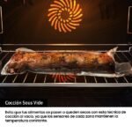 Horno - Samsung NV7B4530ZAS/U1 Dual Cook Flex, Multifunción, Pirolítico, 76l, 59.5 cm, WiFi, Puerta Flexible, Inox - Imagen 8