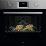 Horno multifunción - AEG Series 5000 OU5AB20SM, Integrable, Hidrolítica, 72 l, 594 mm, Negro, Acero inoxidable - Imagen 2