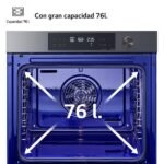 Horno - LG WS7D7631WB, Multifunción, Pirolítico, Sistema de limpieza Blue EasyClean™, 76 L, 59.2 cm, ThinQ™, Acero negro mate - Imagen 8